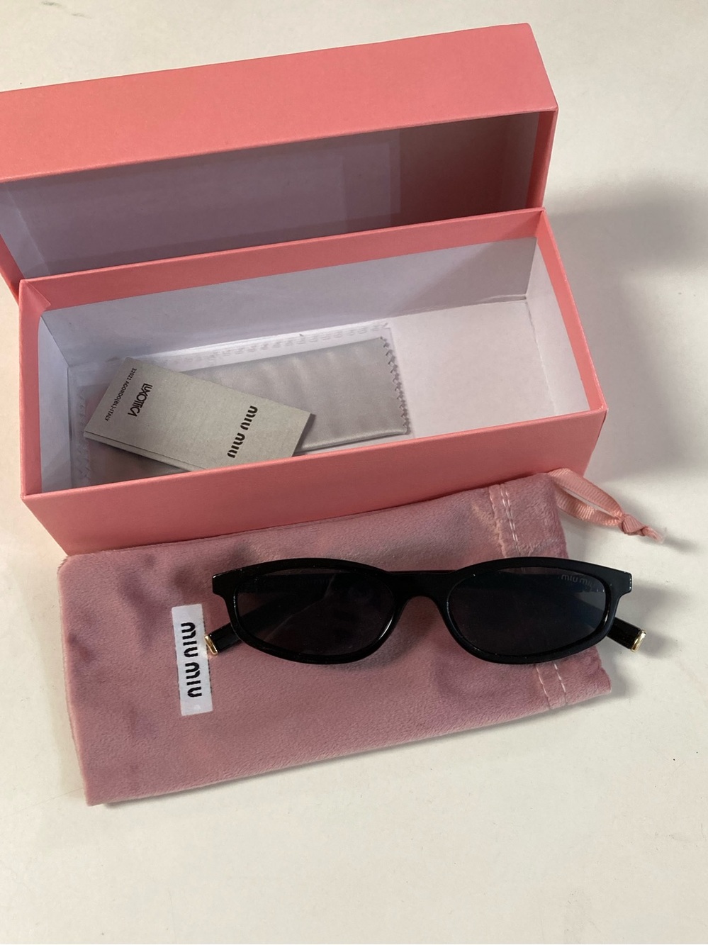 Miu Miu Black Sunglasses